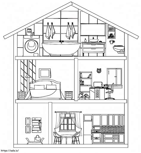Wimzies House Coloring Pages Printables Ready For Download