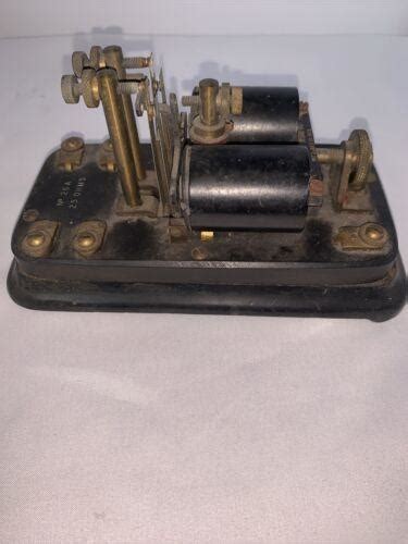 Antique Morse Code Telegraph Relay Western Electric Company 3848396015