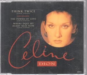 Celine Dion Think twice (Vinyl Records, LP, CD) on CDandLP