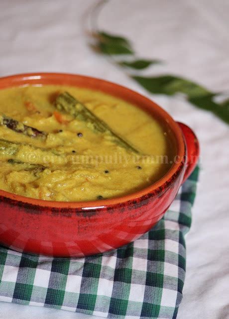 Erivum Puliyum Drumstick Curry Kerala Style Muringakka Thengarachu Curry