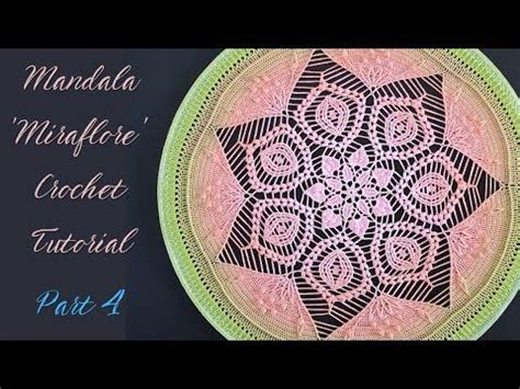 Mandala Crochet Tutorial Youtube Crochet Mandala Crochet Tutorial