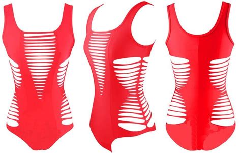 2020 New Arrival Sml Bodysuit Sexy Bandage Ripped Cutout 1 One Piece Swimsuit Swimwear Women