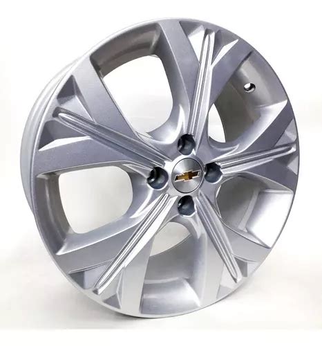 Jogo De Rodas Gm Onix Ltz Corsa Agile Aro 14 4x100 S21 Prata