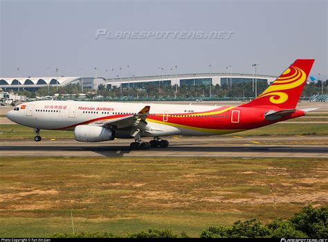 B 6116 Hainan Airlines Airbus A330 243 Photo By Fan Xin Jian ID