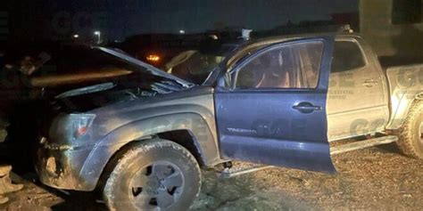 Camioneta Con Blindaje Artesanal Es Asegurada Por Guardia Civil Estatal