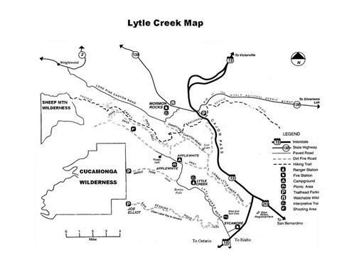 Lytle Creek Map : Photos, Diagrams & Topos : SummitPost