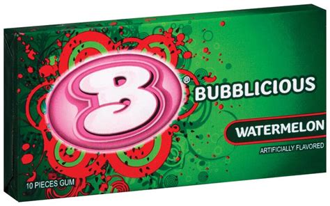 Bubblicious 10 Piece Packs Watermelon Bubble Gum Reviews 2020