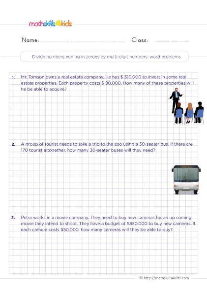 Division Practice Division Worksheets Games Word Problems