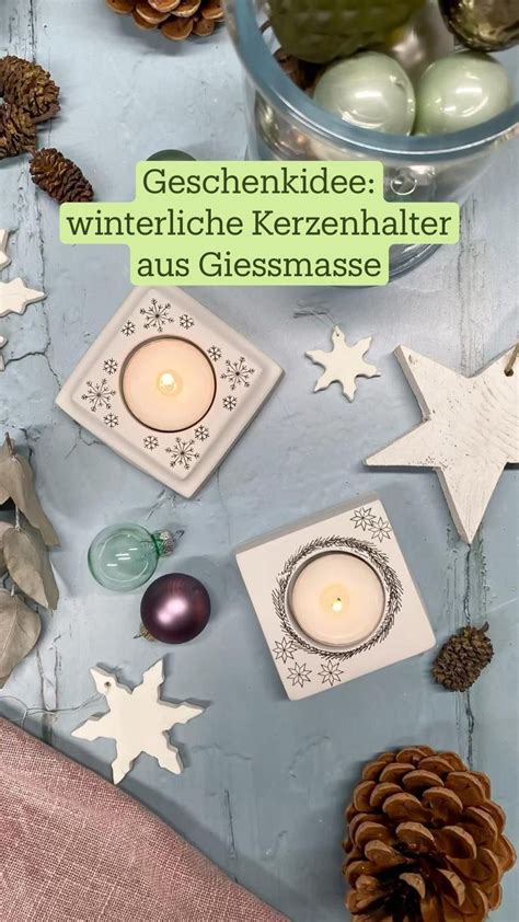 Teelichthalter selber machen DIY Anleitung Smillas Wohngefühl Advent