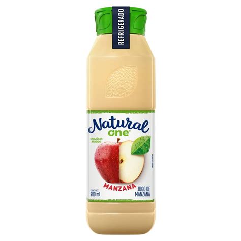 Jugo De Manzana Natural One 900 Ml Walmart