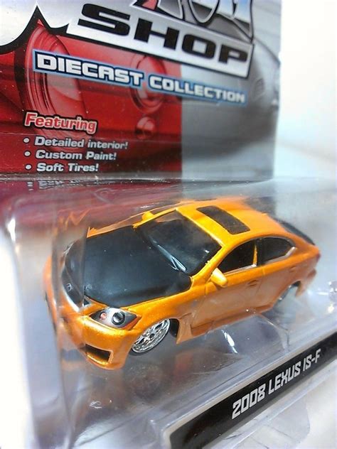 Maisto Custom Shop Diecast Collection Orange 2008 Lexus Is F Brand New