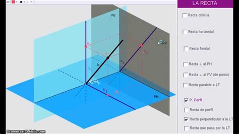 Sistema Di Drico La Recta Tipos Y Trazas Youtube