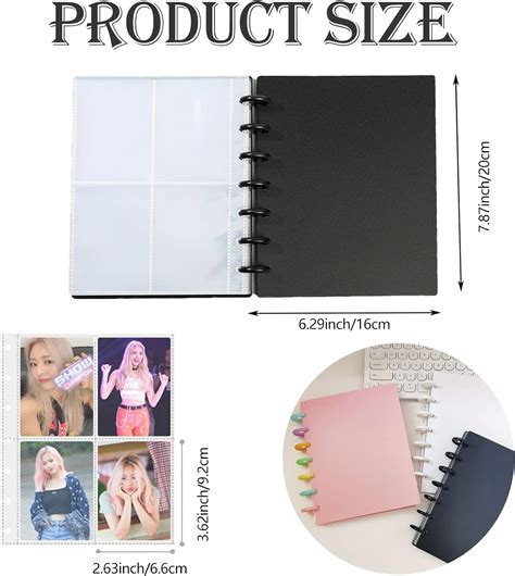 Kpop Carpeta Para Tarjetas Fotogr Ficas De Pulgadas Fundas Para