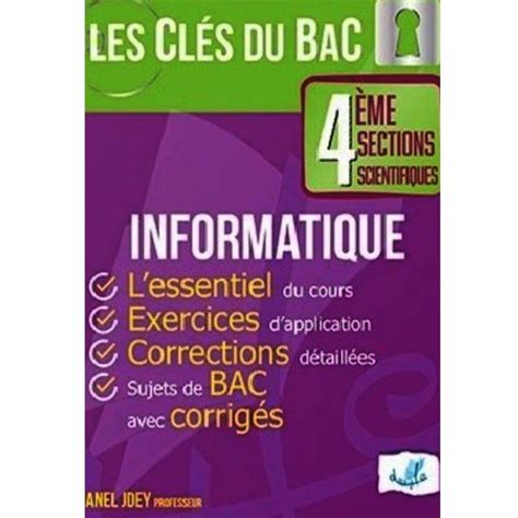 Les Cl S Du Bac Informatique Me Scientifiques Synotec