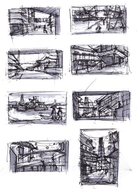 Architecture sketch, Environment sketch, Urban sketching