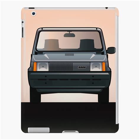 Coque et skin adhésive iPad Série Euro Icons moderne FIAT Panda Tipo