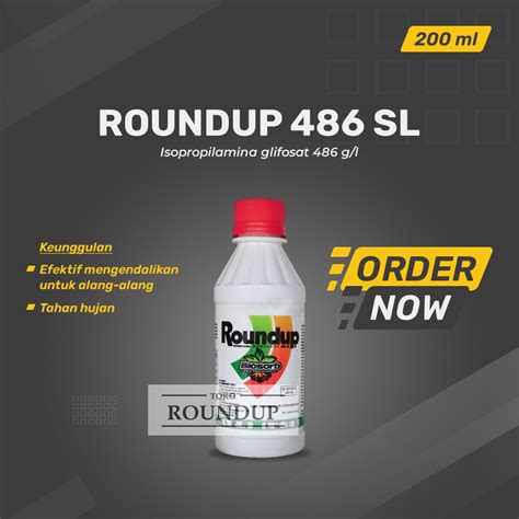 Jual Roundup Sl Ml Herbisida Racun Rumput Gulma Shopee