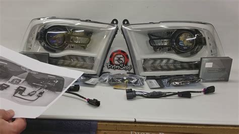 Custom Ram Headlight Overview Youtube