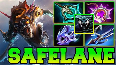 Slark Dota Safelane Carry Meta Pro Gameplay Build Guide Youtube