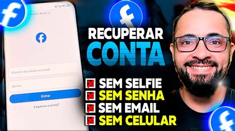 Como Recuperar Conta Do Facebook Em Sem Precisar De Senha Email