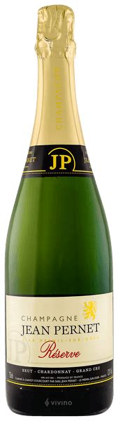 N V Jean Pernet Réserve Chardonnay Brut Champagne Grand Cru Le Mesnil