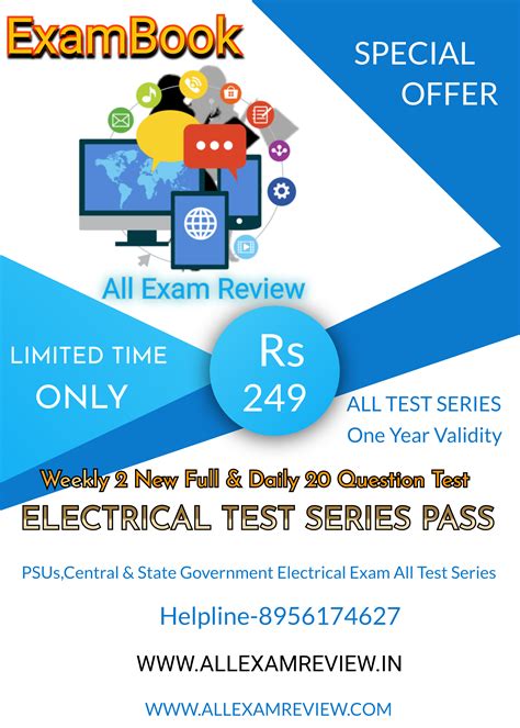 Electrical One Year Test Series Pass - All Exam Review