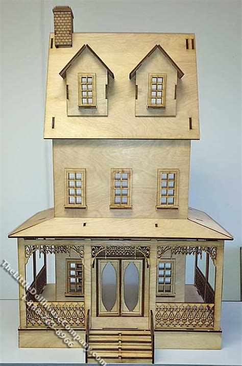 Abriana Country Cottage Laser Cut Dollhouse Kit Ldd 39797180008abriana The Little Dollhouse