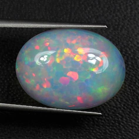 AAA Grade Opal Cabochon Natural Ethiopian Opal Oval Opal Crystal