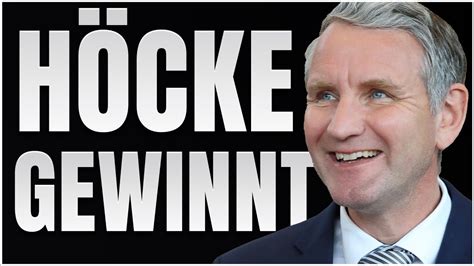 HÖCKE GEWINNT VOR GERICHT YouTube