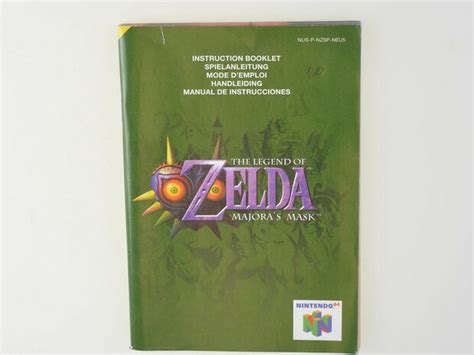 The Legend Of Zelda Majoras Mask ⭐ Nintendo 64 N64 Game Complete