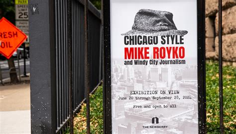 Mike Royko Exhibit Aimed At People Who Admired The Columnist And People