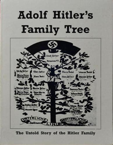 Adolf Hitler's Family Tree - The Untold Story of the Hitler Family by Konder Alfred: VG Card ...