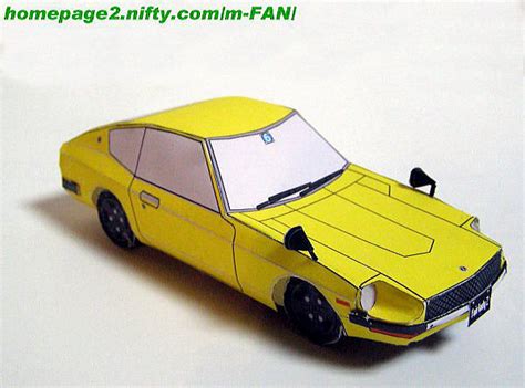 ART CORNER: Papercraft nostalgics by Metmania Fan | Japanese Nostalgic Car