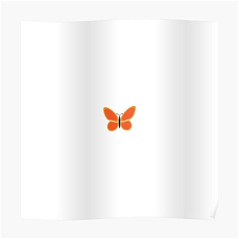 Cute Butterfly Design Poster For Sale By Byselected Redbubble