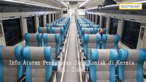 Info Aturan Penggunaan Stop Kontak Di Kereta Api Simak