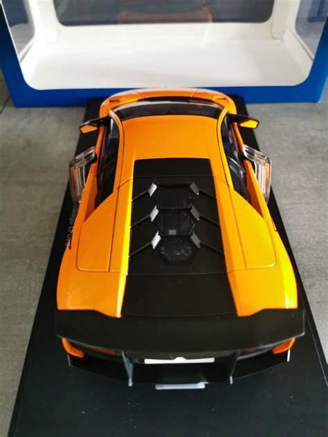 Autoart Lamborghini Murcielago Lp Sv Arancio Atlas Orange