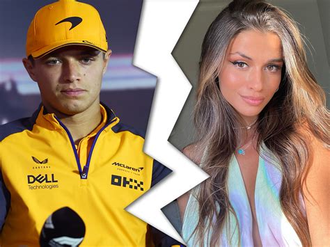 Lando Norris Girlfriend 2025 - Halley Daphene