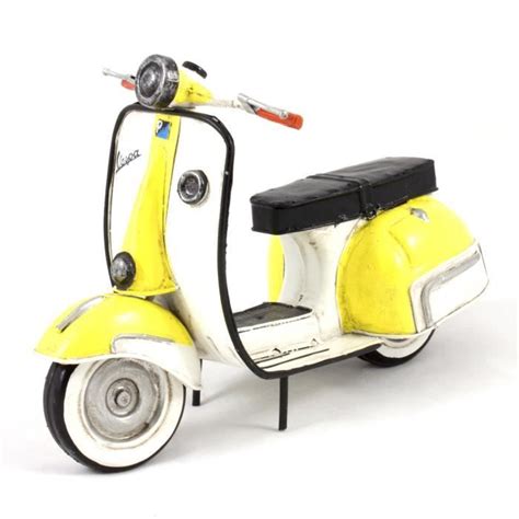 Mod Le R Duit M Tal Vintage Scooter Vespa Dimensions Cm