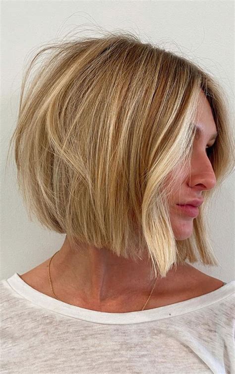 52 Best Bob Haircut Trends To Try In 2023 Textured Bob Money Piece