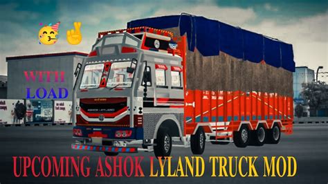 Upcoming Ashok Leyland Avtr Truck Mod With Load For Bussid