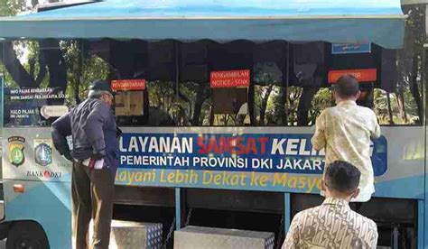 Berikut Lokasi Dan Jadwal Pelayanan Samsat Keliling Jadetabek Sabtu