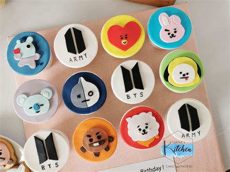 Bts Cupcakes By Serenesskitchen088 Bts Cake Army Cupcakes Bts