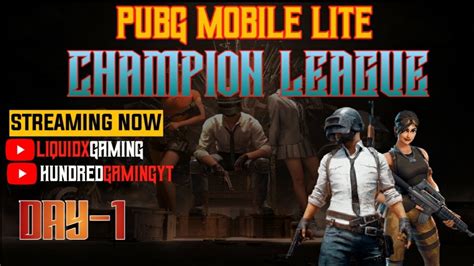 Pubg Mobile Lite Tournament Champion League Tournament Registration