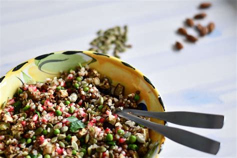 Bloemkoolcouscous Met Doperwten En Linzen