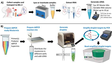 Two Step Reverse Transcription Droplet Digital PCR Protocols For SARS