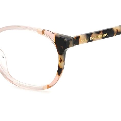 Carolina Herrera HER L Nude Havana Eyeglasses Woman