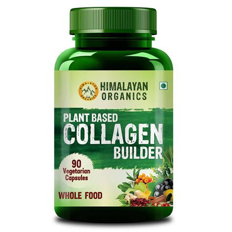 Himalayan Organics Plant Based Natural Collagen Builder 90 Vegetarian