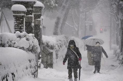 Japan Braces For Heavy Snow And Ultra Cold Weather The Star