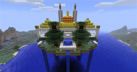 Floating House Minecraft Project