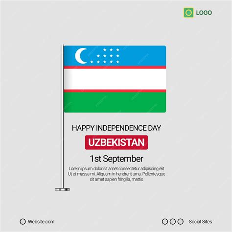 Premium Vector | Uzbekistan Independence Day Social Media Banner